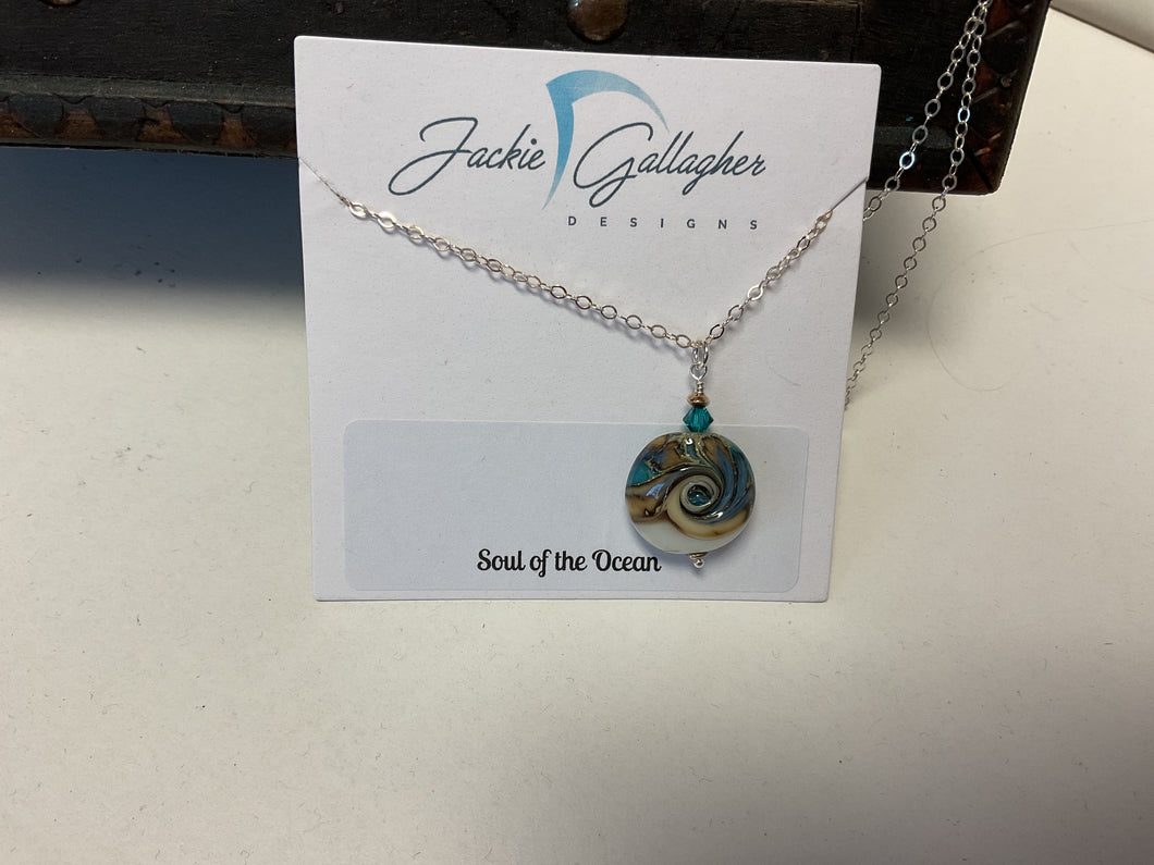 Ocean Pendant Necklace