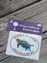 Load image into Gallery viewer, Harbor Island Turtle Decals
