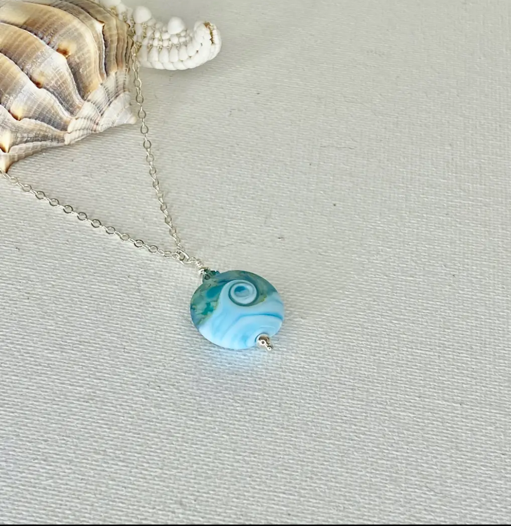 Ocean Pendant Necklace