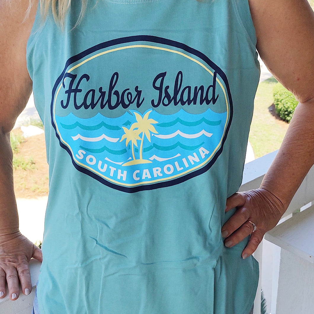 Harbor Island South Carolina Sleeveless Shirt