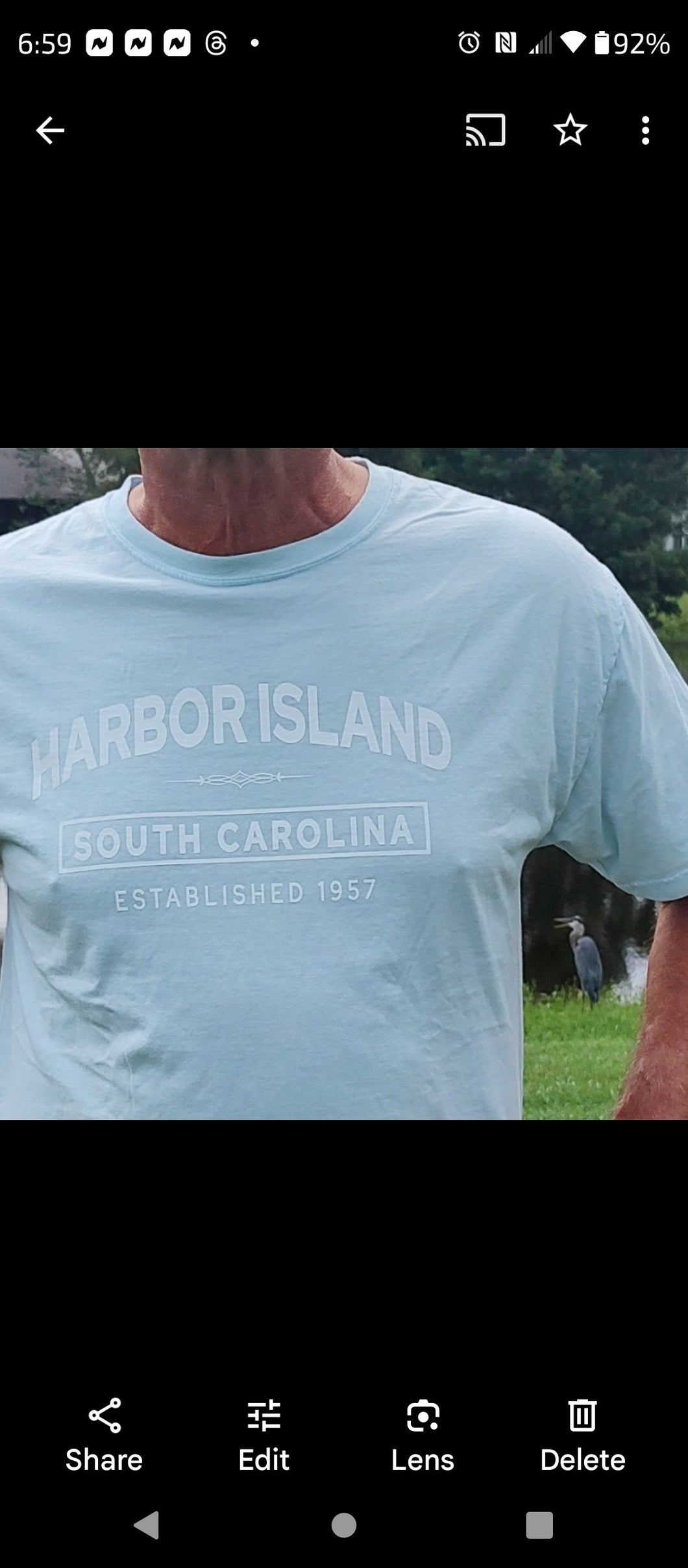 Harbor Island Crew Neck